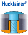  Hucktainer® : boulons à sertir pour panneaux stratifiés.