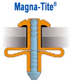 Magna-tite® : rivets de structure à expansion en étoile avec joint d'étanchéité